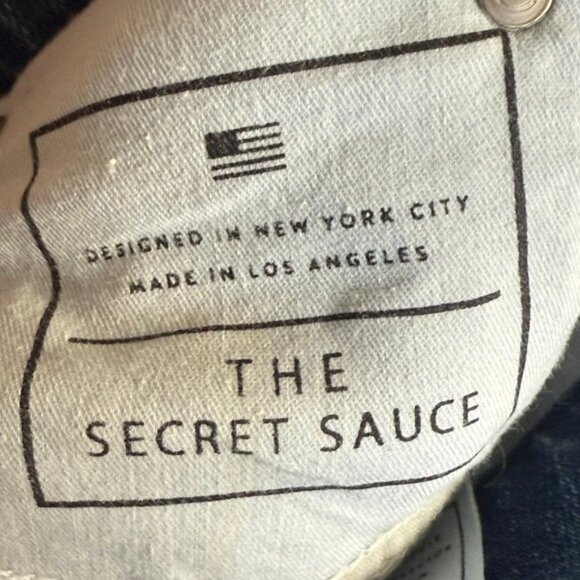 AYR Wide Leg Secret Sauce Comfort Stretch Jeans Size 28S Med Wash Lux Denim Boho - Picture 7 of 13